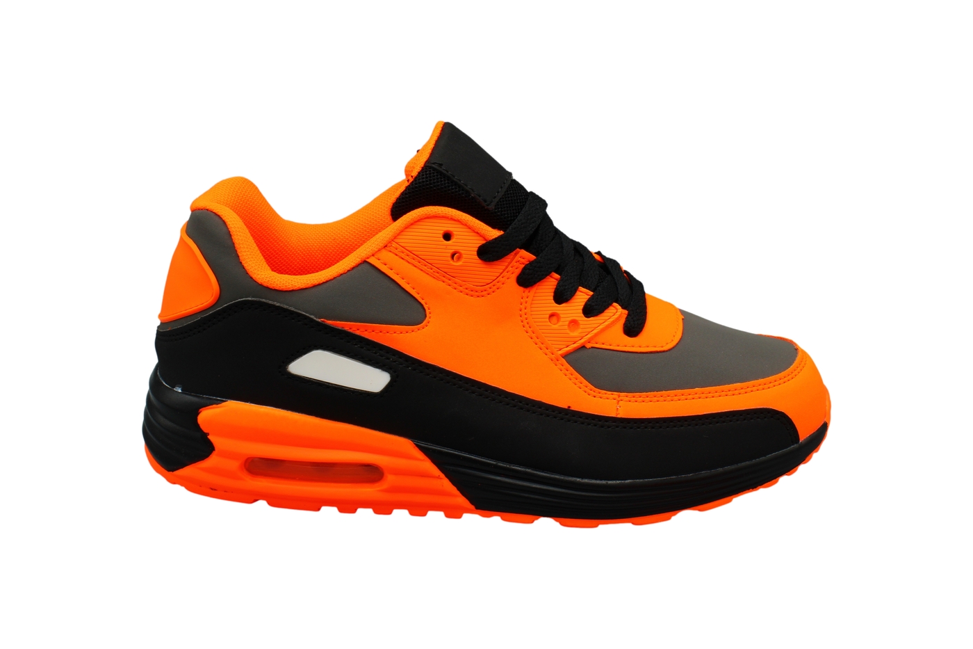 Planets 276 Sneaker für Damen & Herren in Schwarz/Orange – Ansicht 3