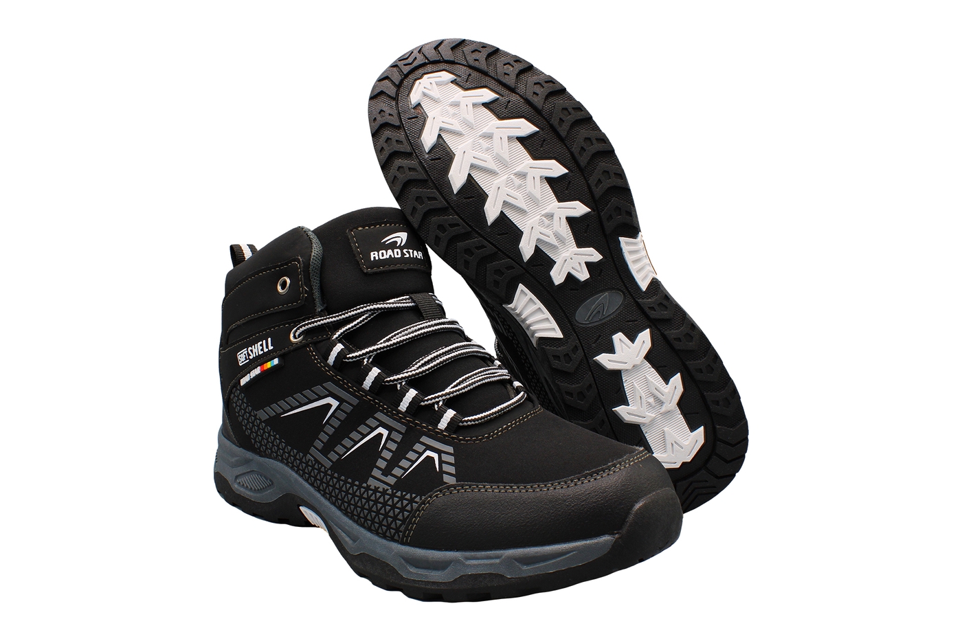 Planets 892 Winterschuh für Damen & Herren in Schwarz/Weiß – Ansicht 5