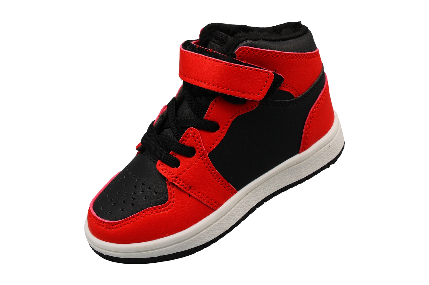 Planets 122 Winterschuh für Kinder in Schwarz/Rot – Ansicht 1
