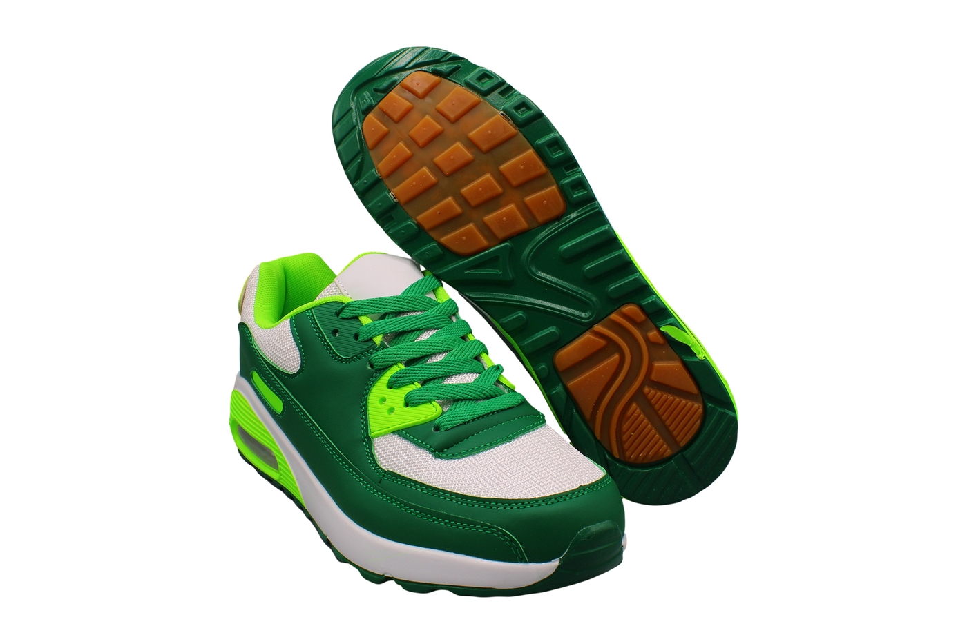 Planets 447 Sneaker für Damen & Herren in Grün/Weiß – Ansicht 5