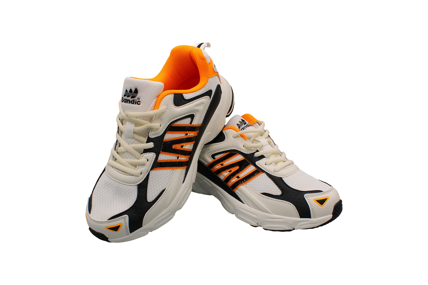 Planets 444 Sneaker für Herren in Elfenbein/Orange – Ansicht 6