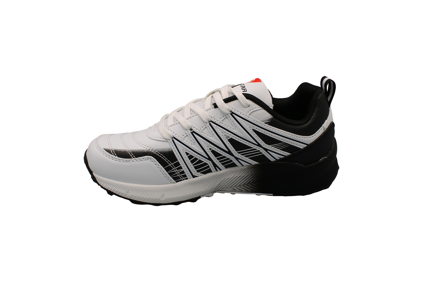 Planets 508 Sneaker für Damen & Herren in Weiß/Schwarz – Ansicht 4