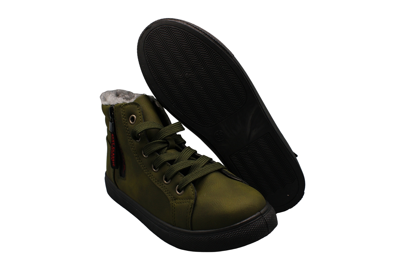 Planets 046 Winterschuh für Kinder in Grün – Ansicht 6