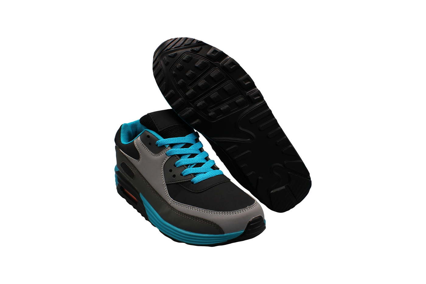 Planets 417 Sneaker für Herren in Schwarz/Blau – Ansicht 5