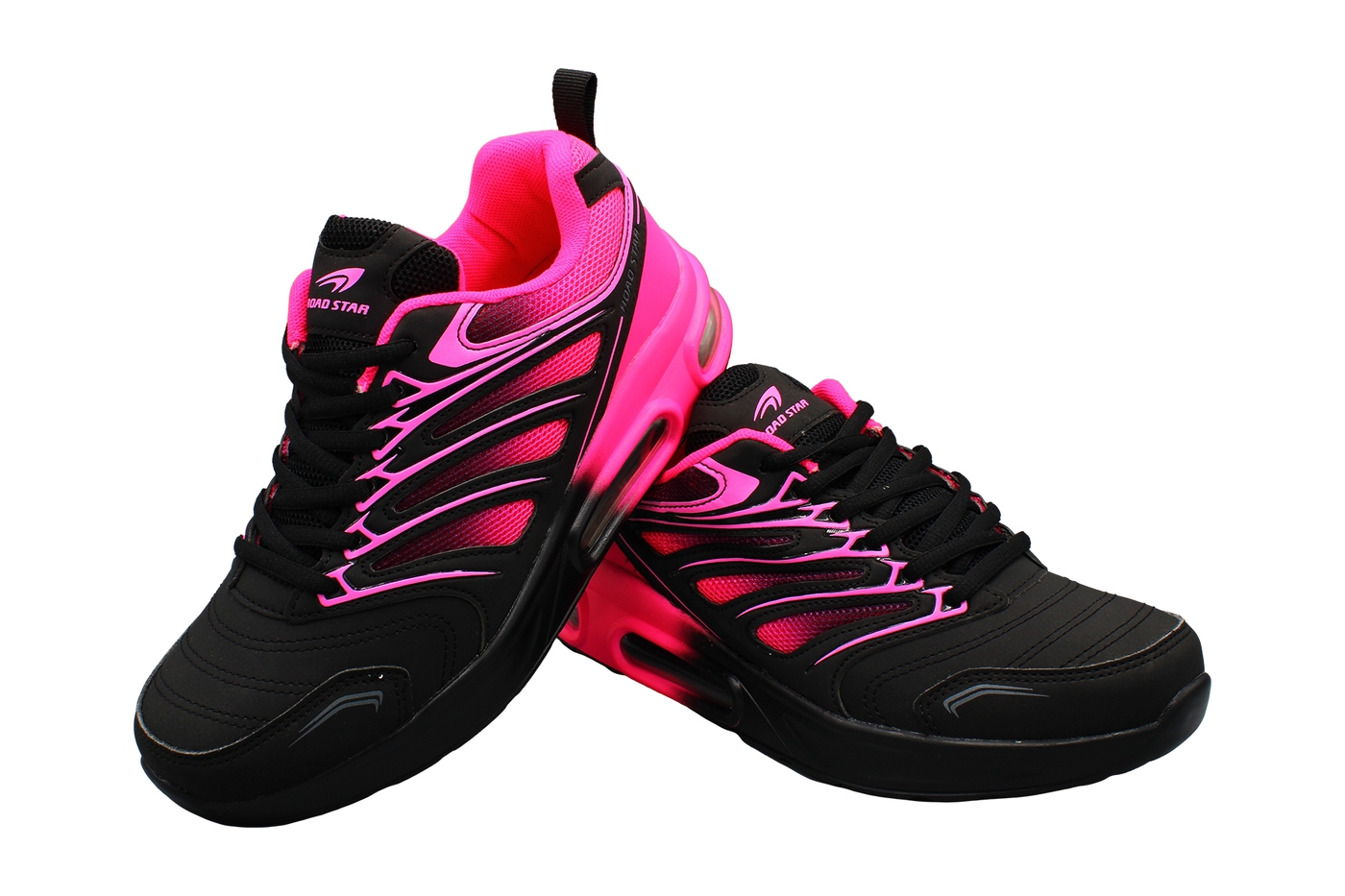 Planets 823 Sneaker für Damen in Schwarz/Pink – Ansicht 6
