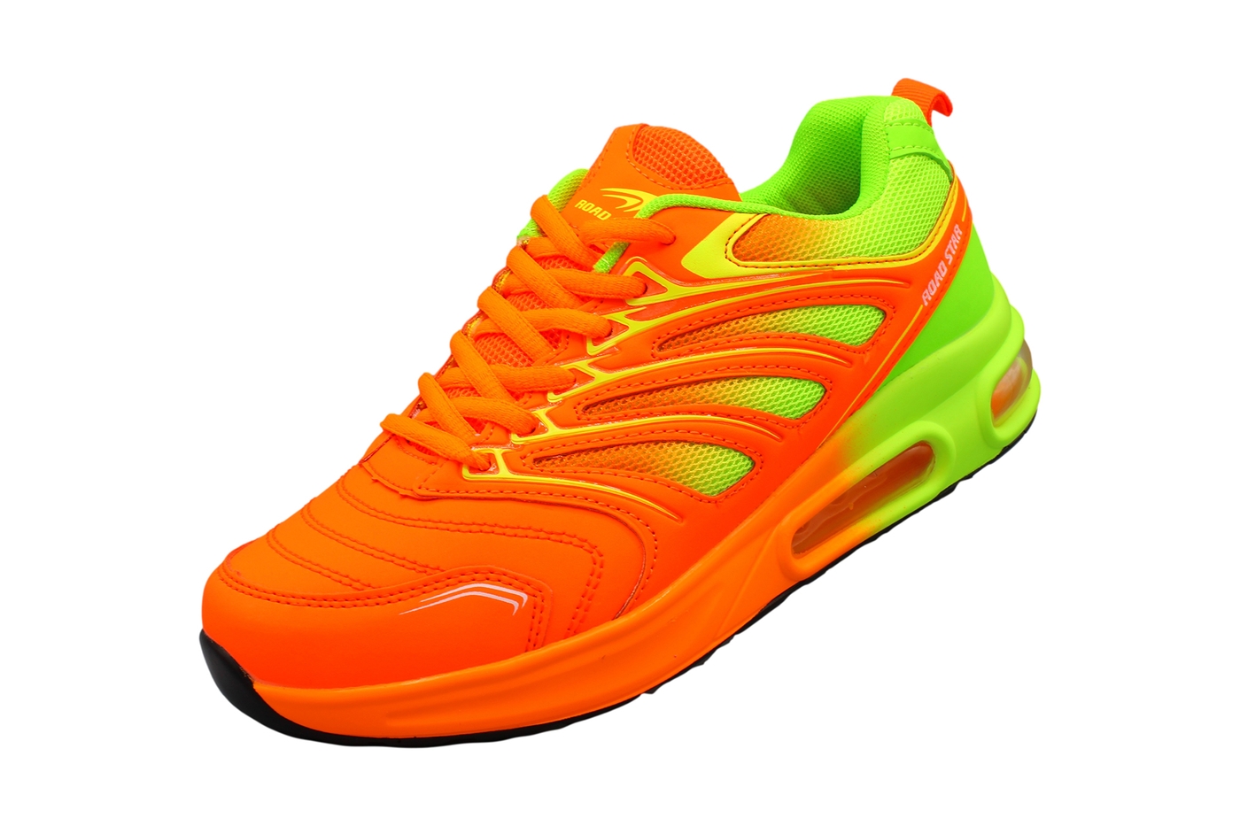 Planets 274 Sneaker für Damen & Herren in Orange/Grün – Ansicht 1