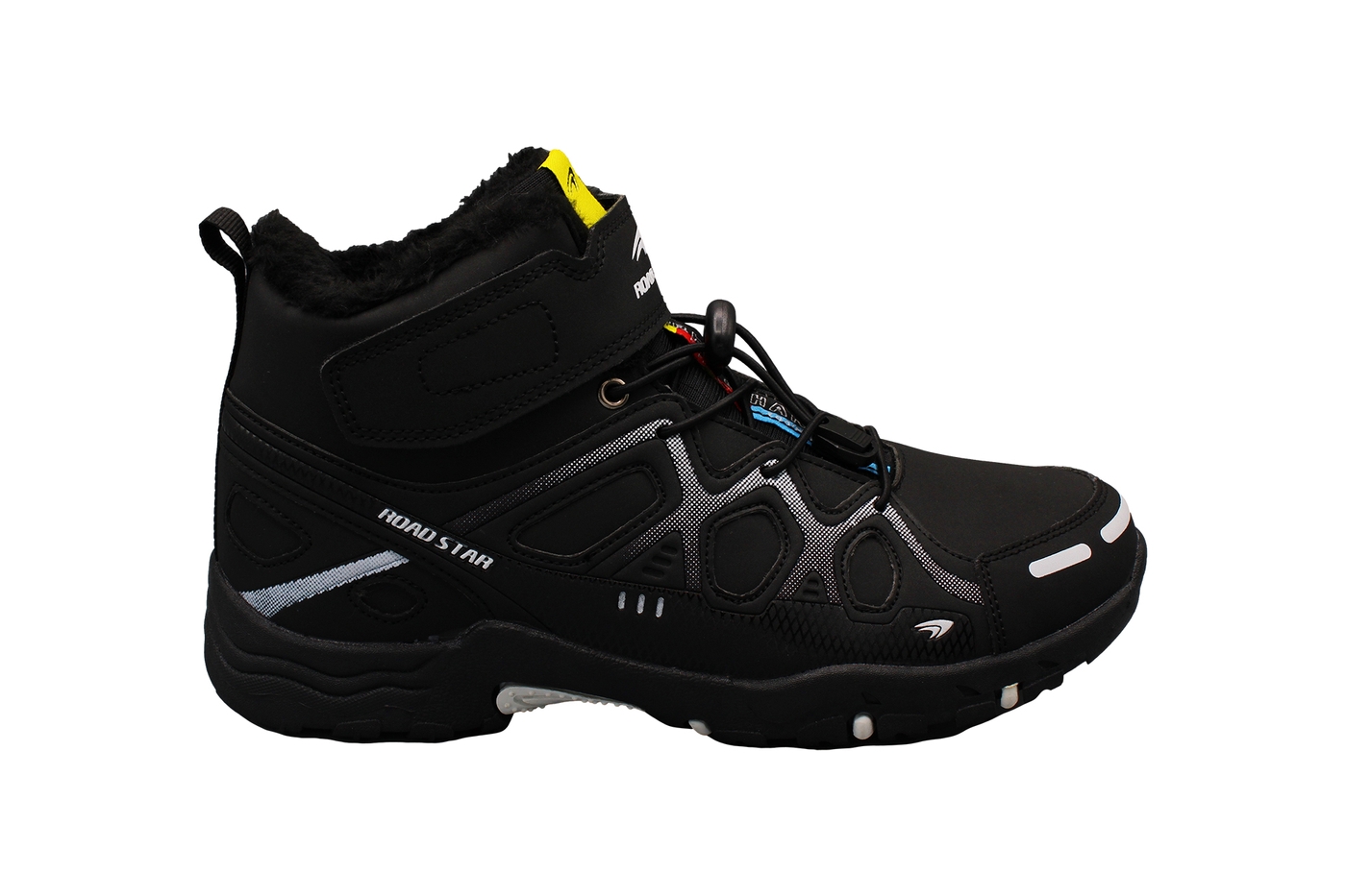 Planets 859 Winterschuh für Damen & Herren in Schwarz/Weiß – Ansicht 3