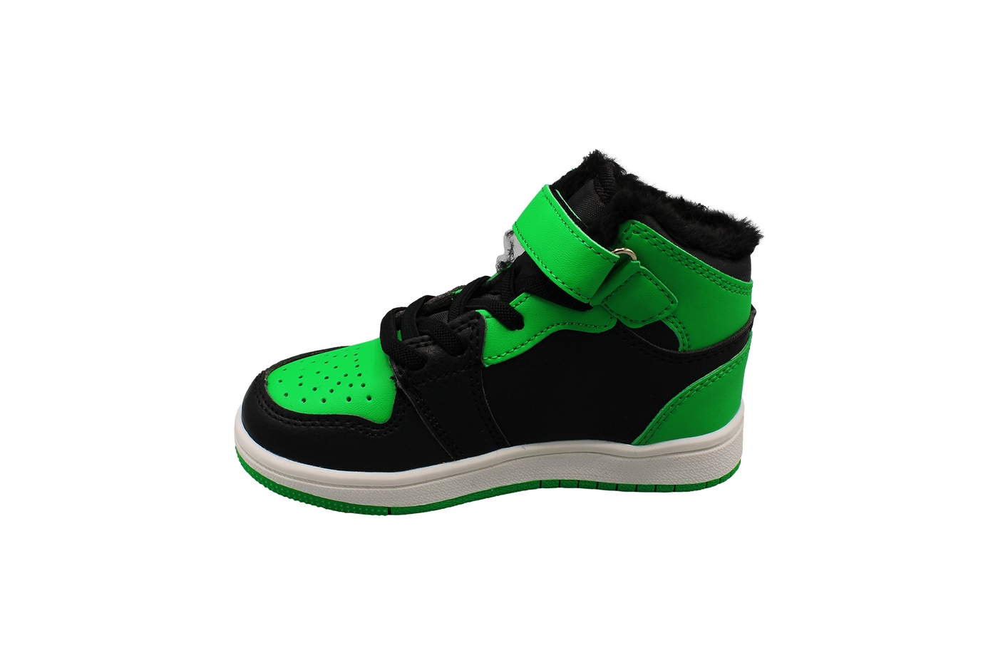 Planets 257 Winterschuh für Kinder in Schwarz/Grün – Ansicht 4