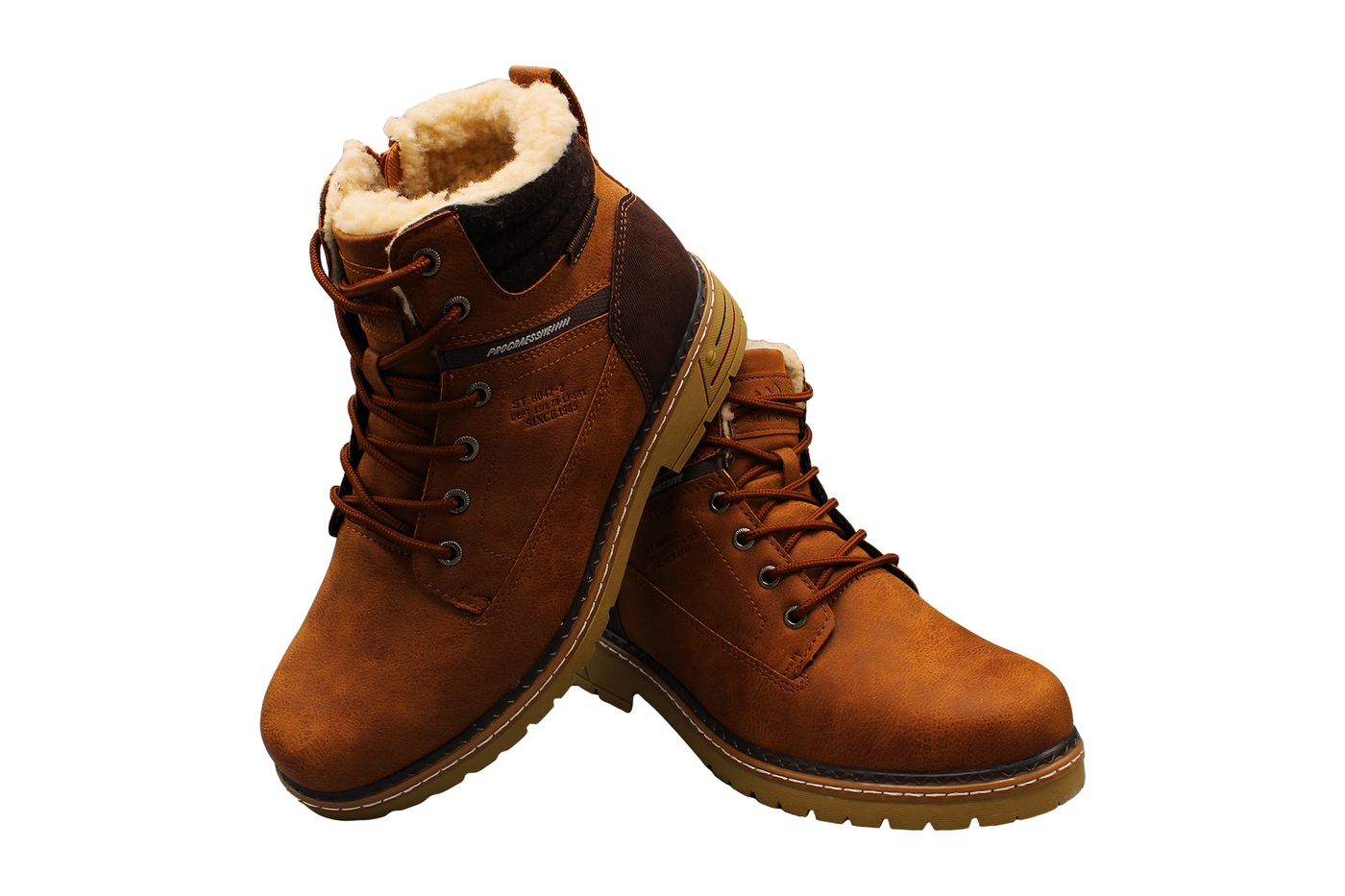Planets 424 Winterschuh für Herren in Braun – Ansicht 6