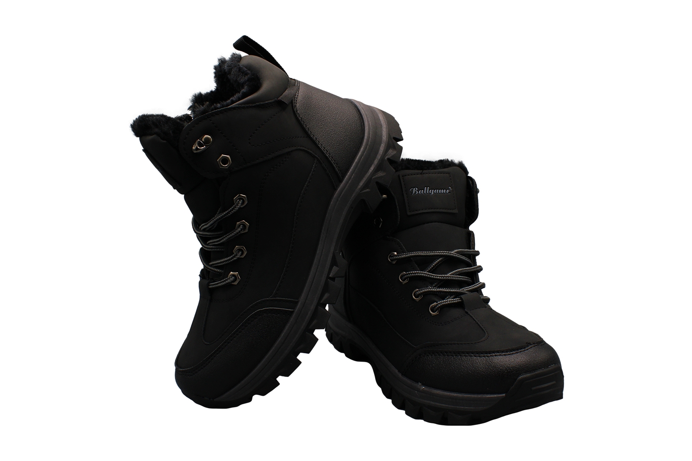 Planets 977 Winterschuh für Herren in Schwarz – Ansicht 6