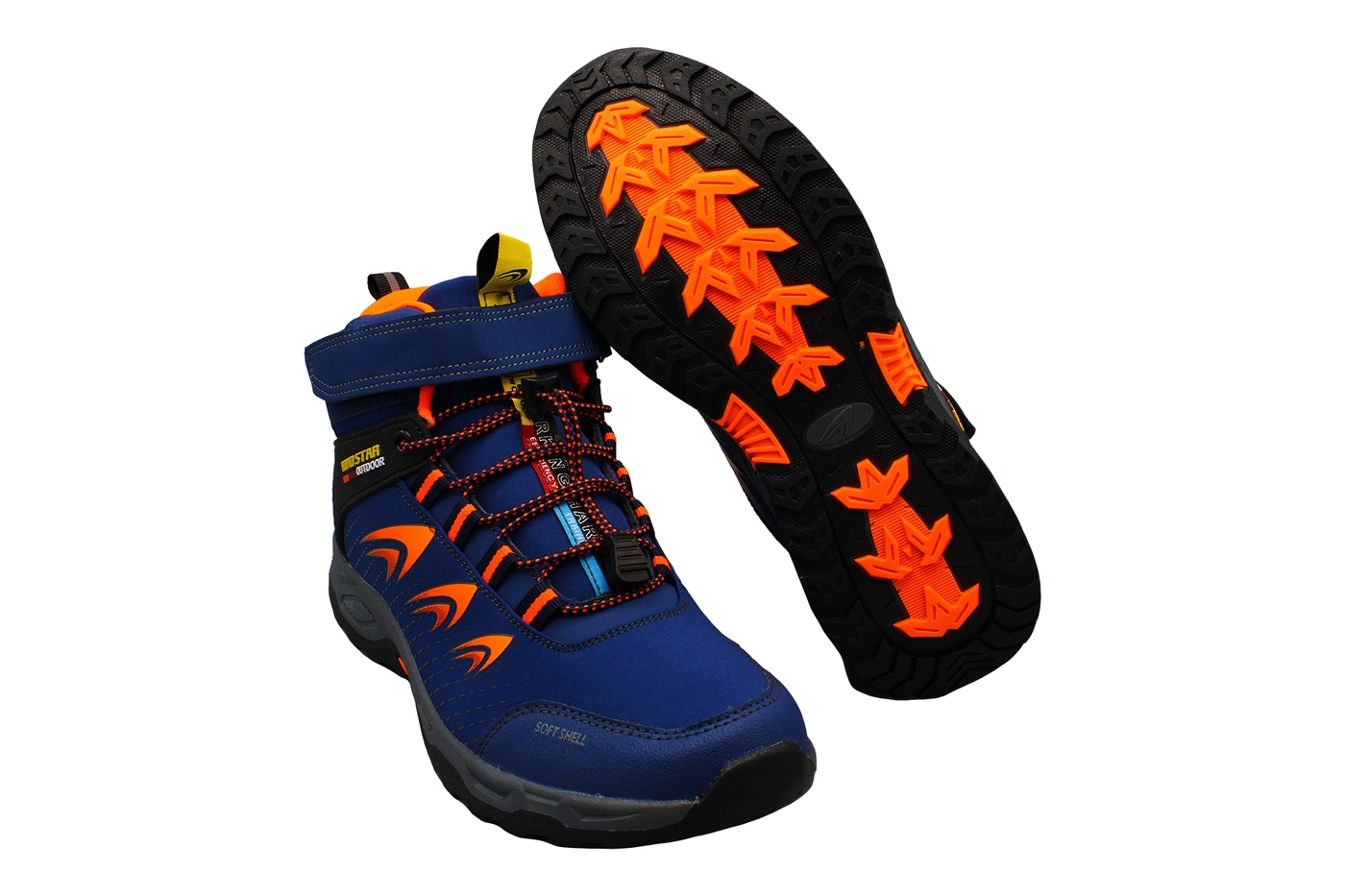 Planets 003 Winterschuh für Damen & Herren in Orange/Blau – Ansicht 8