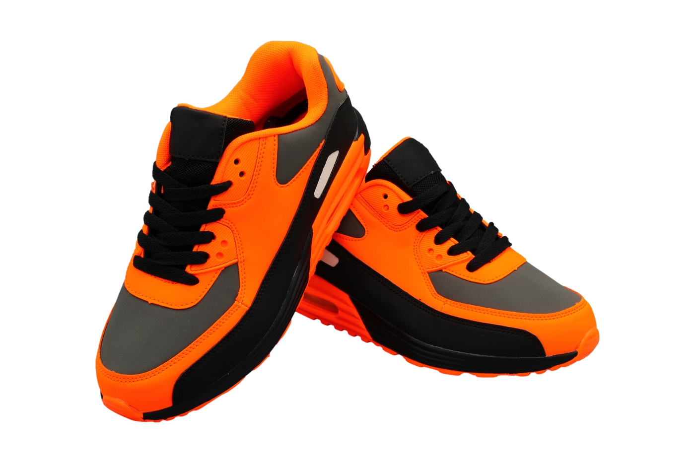 Planets 276 Sneaker für Damen & Herren in Schwarz/Orange – Ansicht 6