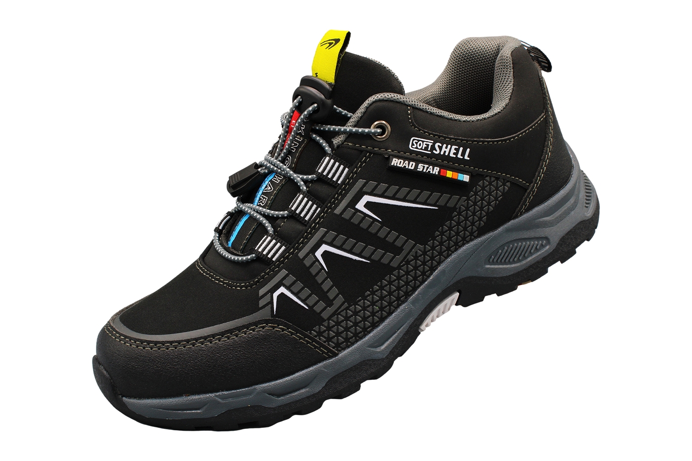 Planets 625 Trekking-Sneaker für Damen & Herren in Schwarz/Weiß – Ansicht 1