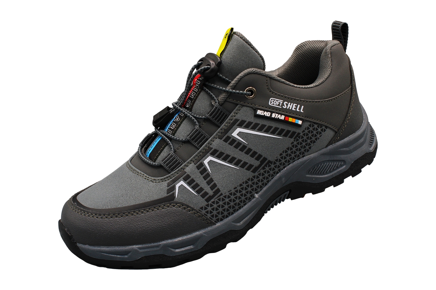 Planets 614 Trekking-Sneaker für Damen & Herren in Grau/Weiß – Ansicht 1