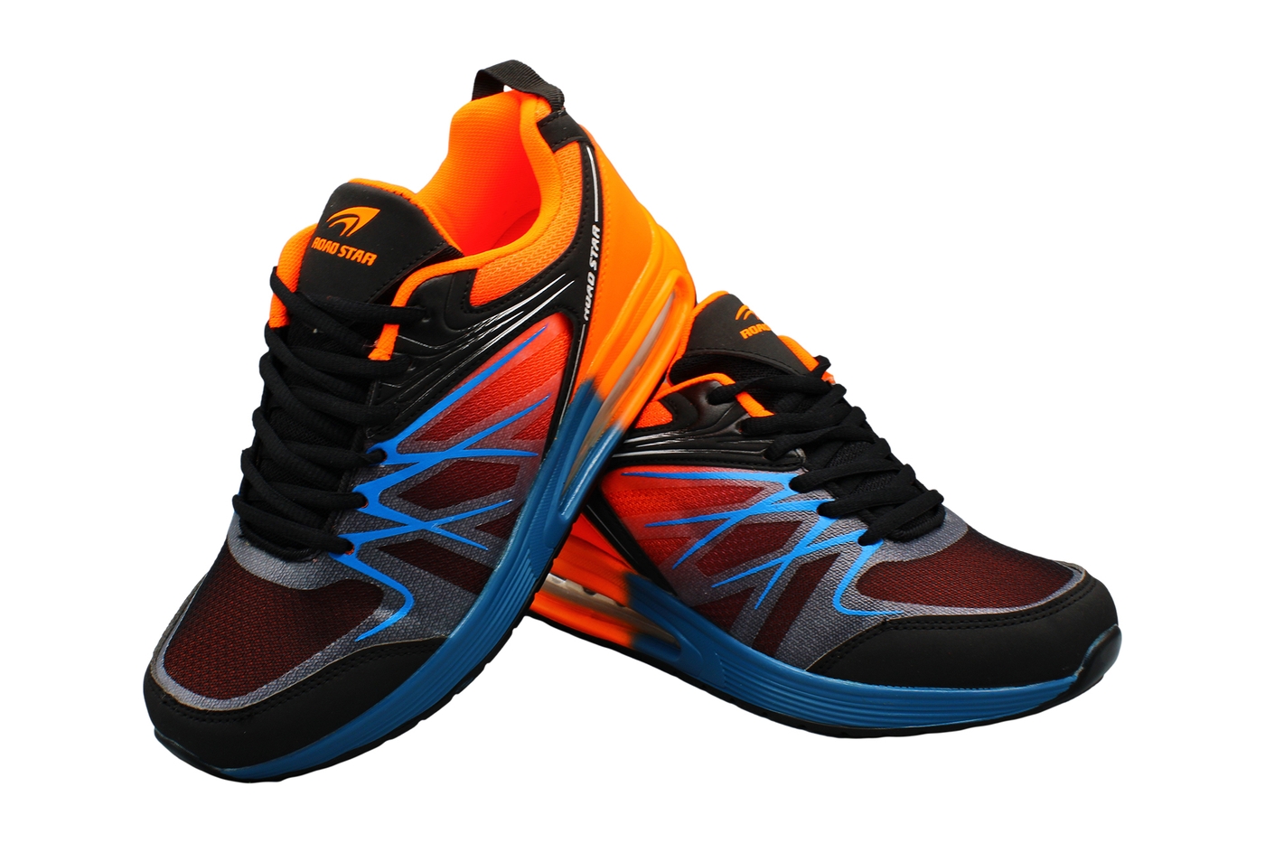 Planets 800 Sneaker für Damen & Herren in Schwarz/Orange – Ansicht 6