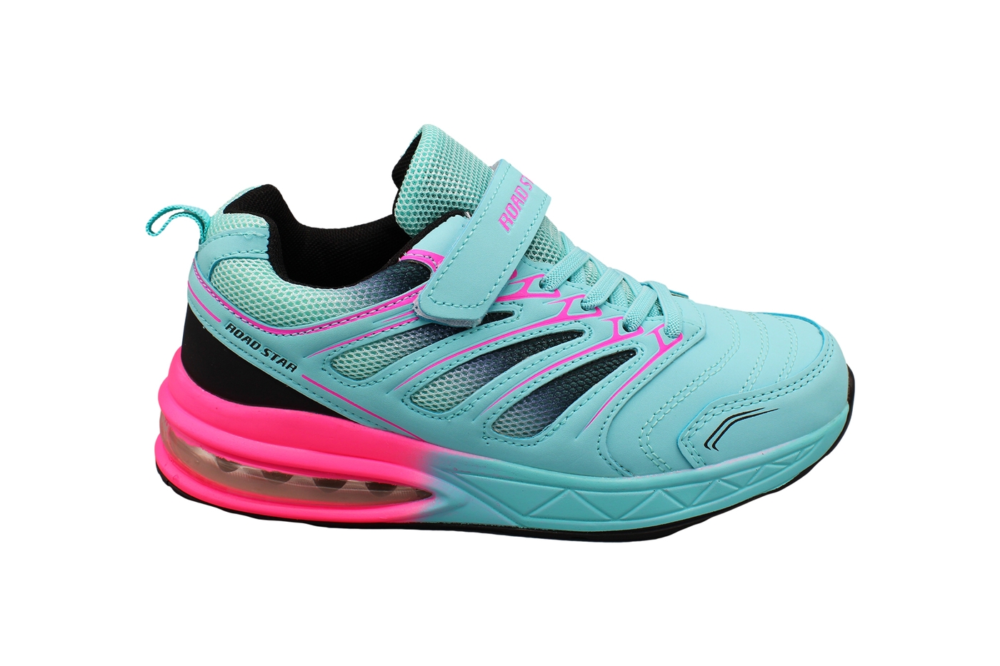 Planets 460 Sneaker für Kinder in Blau/Pink – Ansicht 3