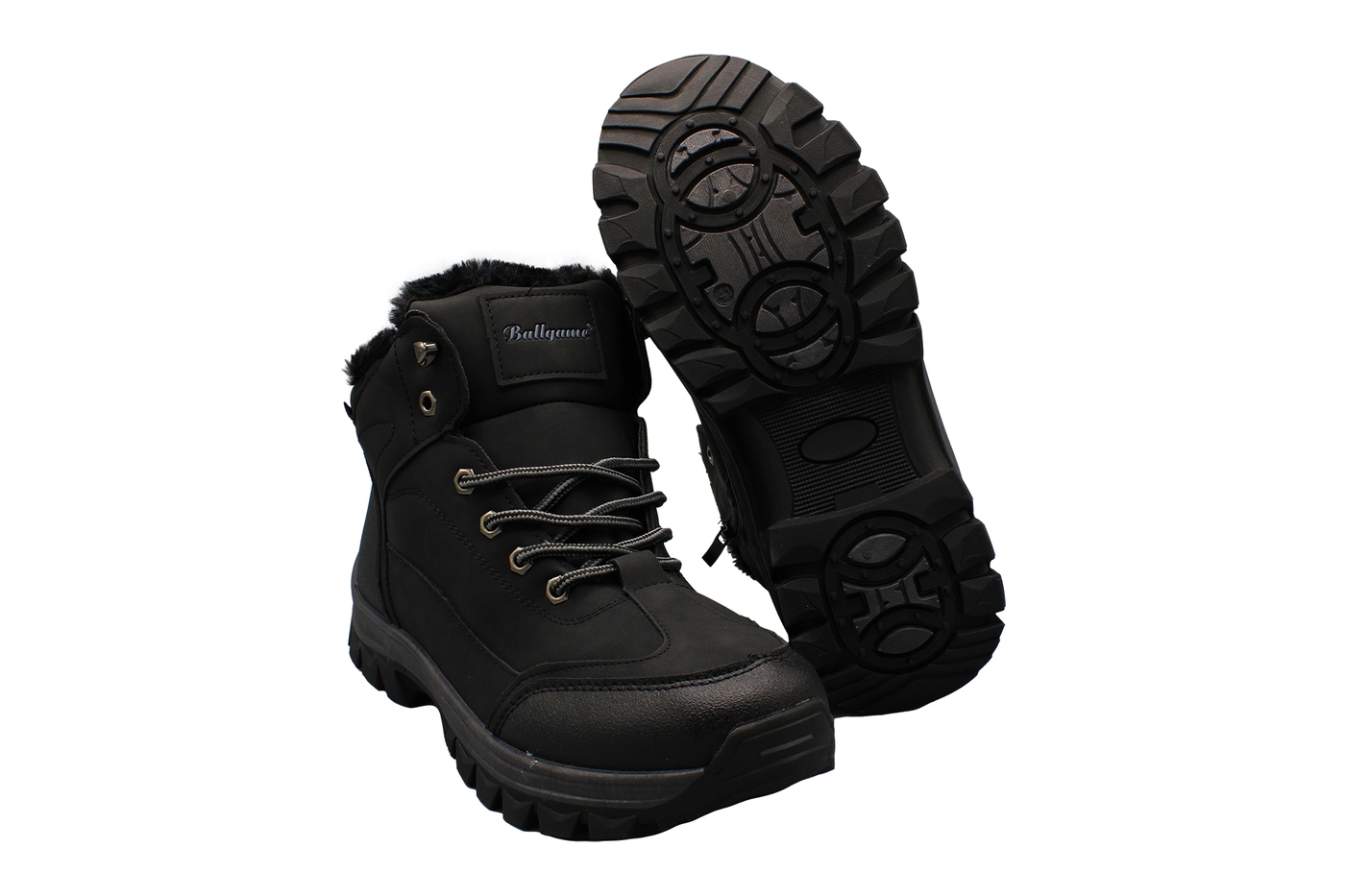 Planets 977 Winterschuh für Herren in Schwarz – Ansicht 5