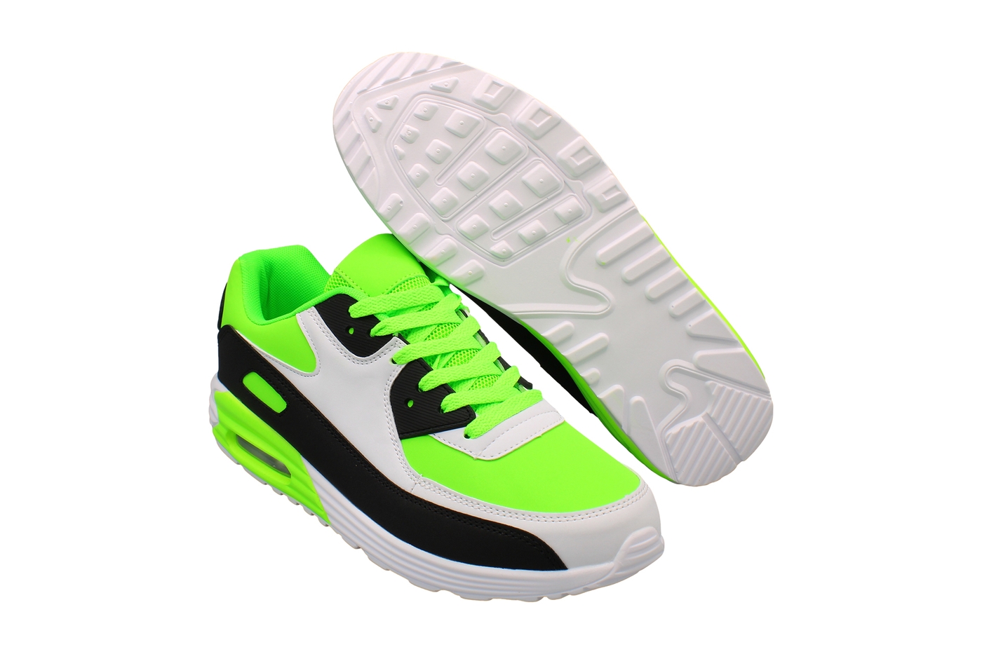 Planets 099 Sneaker für Damen & Herren in Grün/Weiß – Ansicht 19