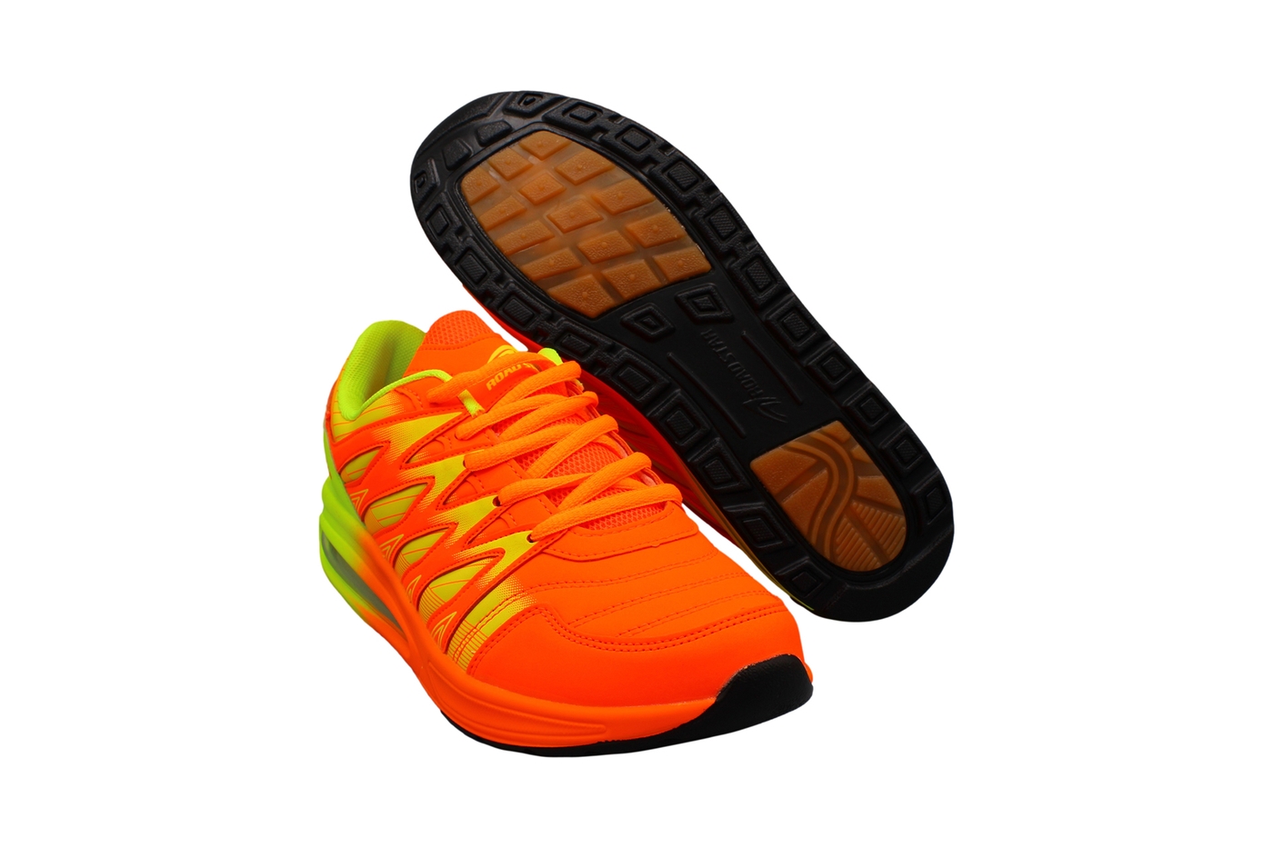 Planets 002 Sneaker für Damen & Herren in Orange/Grün – Ansicht 22