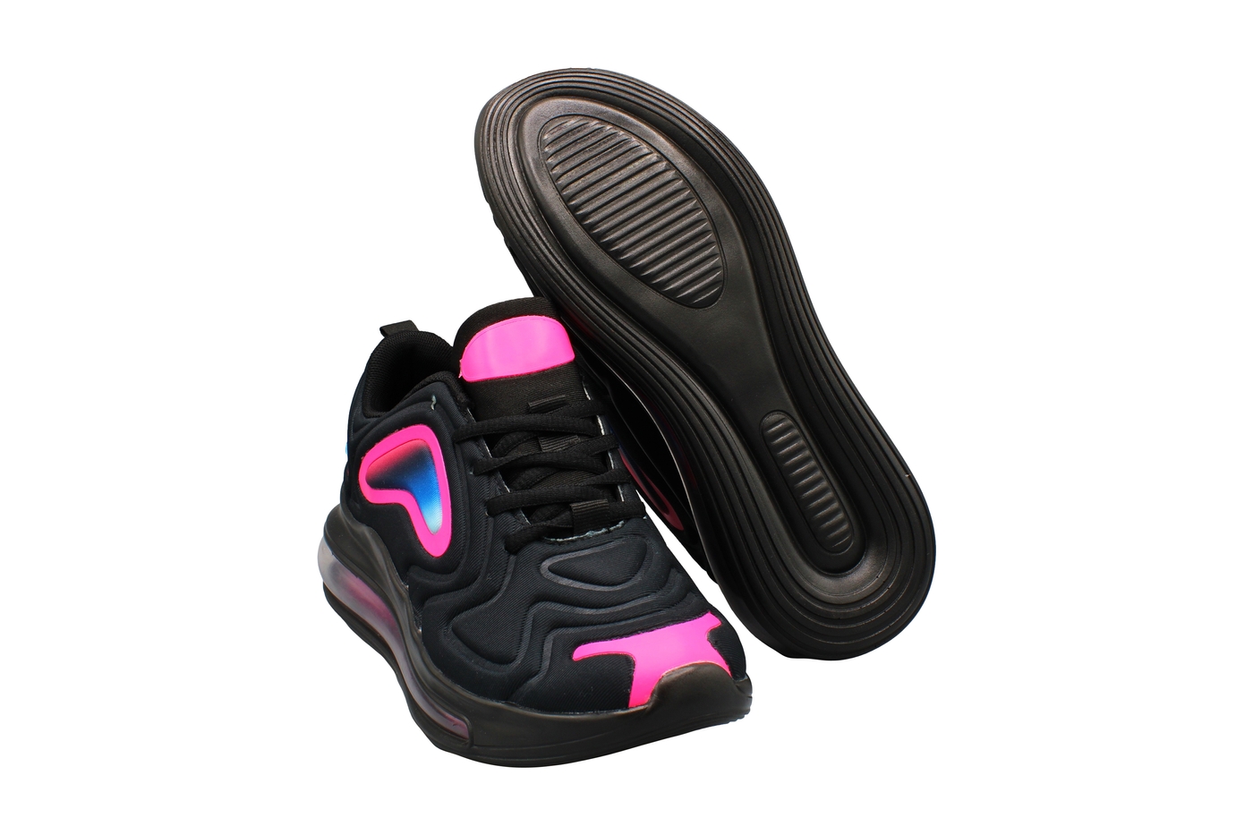 Planets 609 Sneaker für Damen in Schwarz/Pink – Ansicht 5