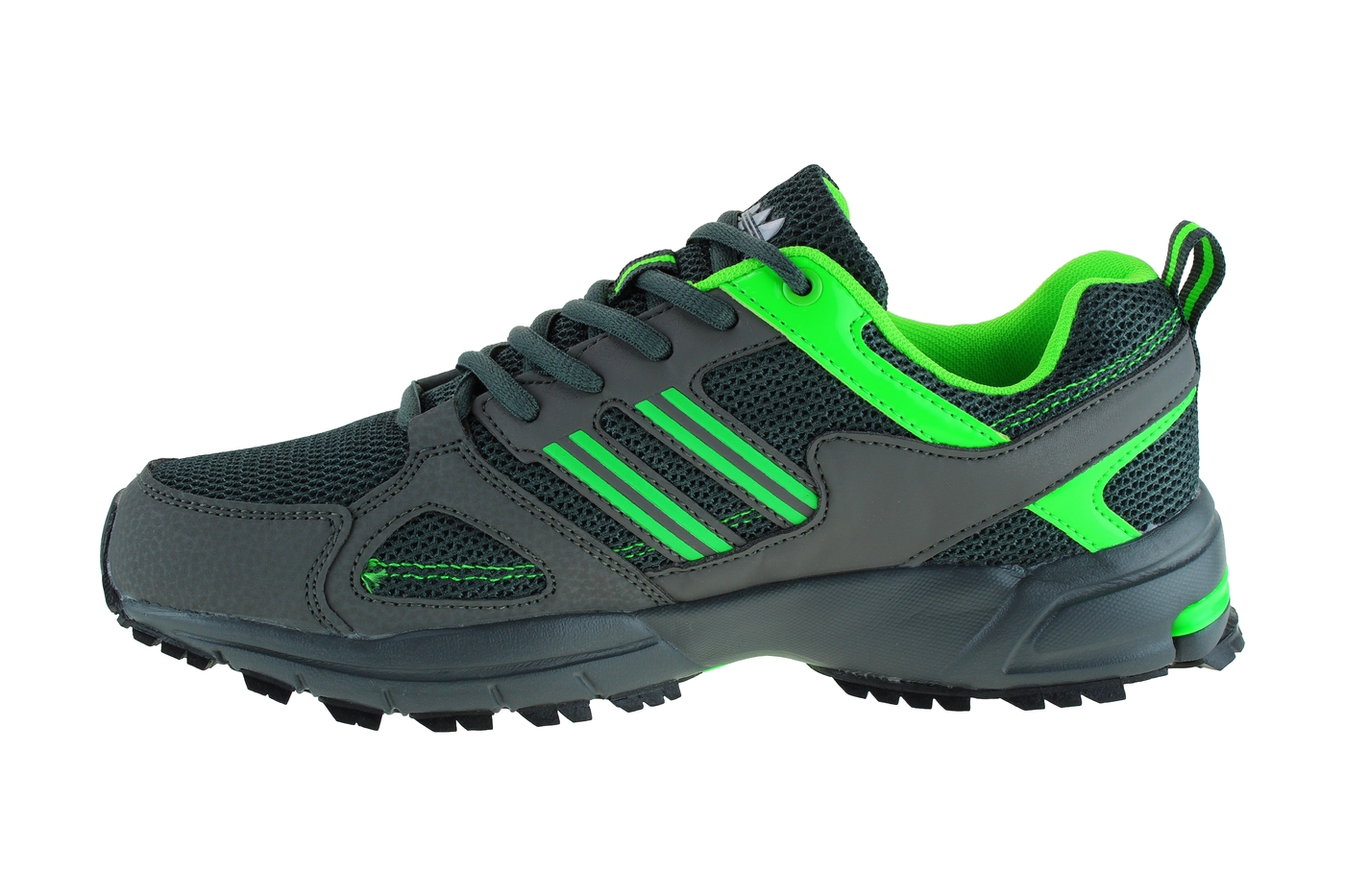 Planets 899 Sneaker für Damen & Herren in Schwarz/Grün – Ansicht 4
