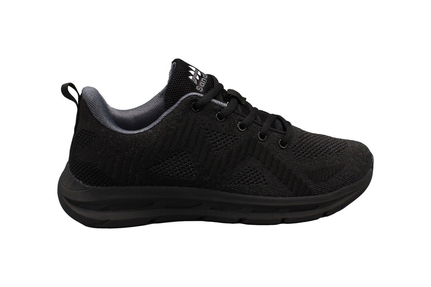 Planets 506 Sneaker für Herren in Schwarz/Grau – Ansicht 3