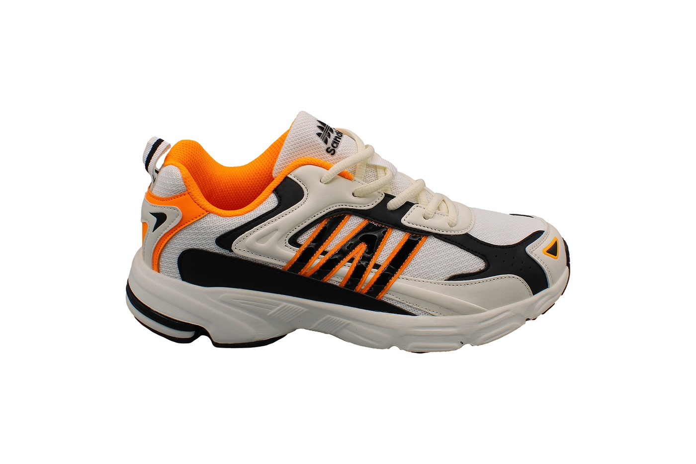Planets 444 Sneaker für Herren in Elfenbein/Orange – Ansicht 3
