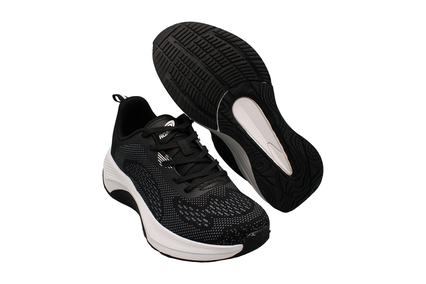 Planets 009 Sneaker für Damen & Herren in Schwarz/Weiß – Ansicht 8