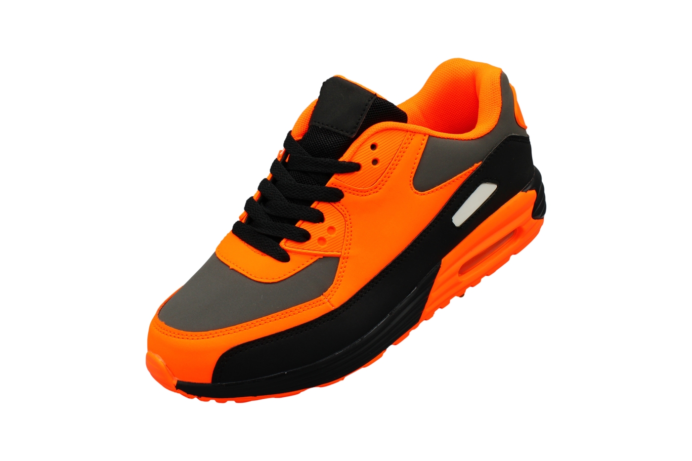 Planets 276 Sneaker für Damen & Herren in Schwarz/Orange – Ansicht 1