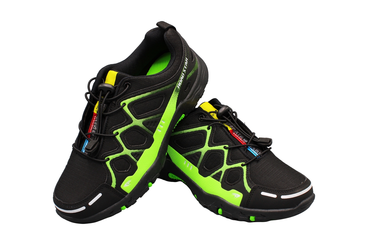 Planets 245 Sneaker für Damen & Herren in Schwarz/Grün – Ansicht 6