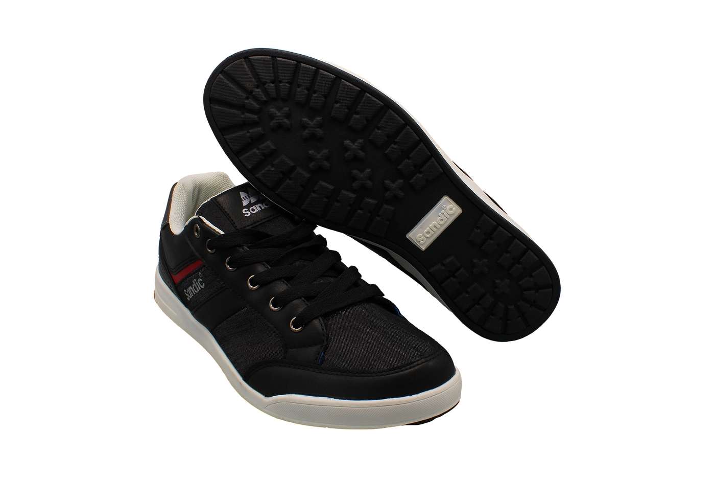 Planets 013 Sneaker für Herren in Schwarz/Rot – Ansicht 8