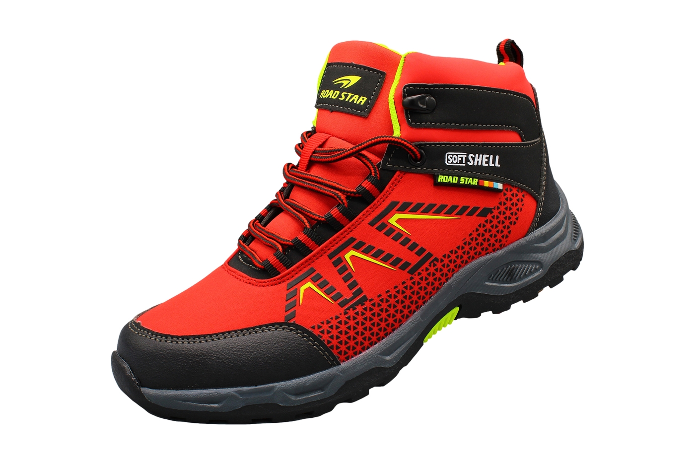 Planets 376 Winterschuh für Damen & Herren in Rot/Schwarz – Ansicht 1