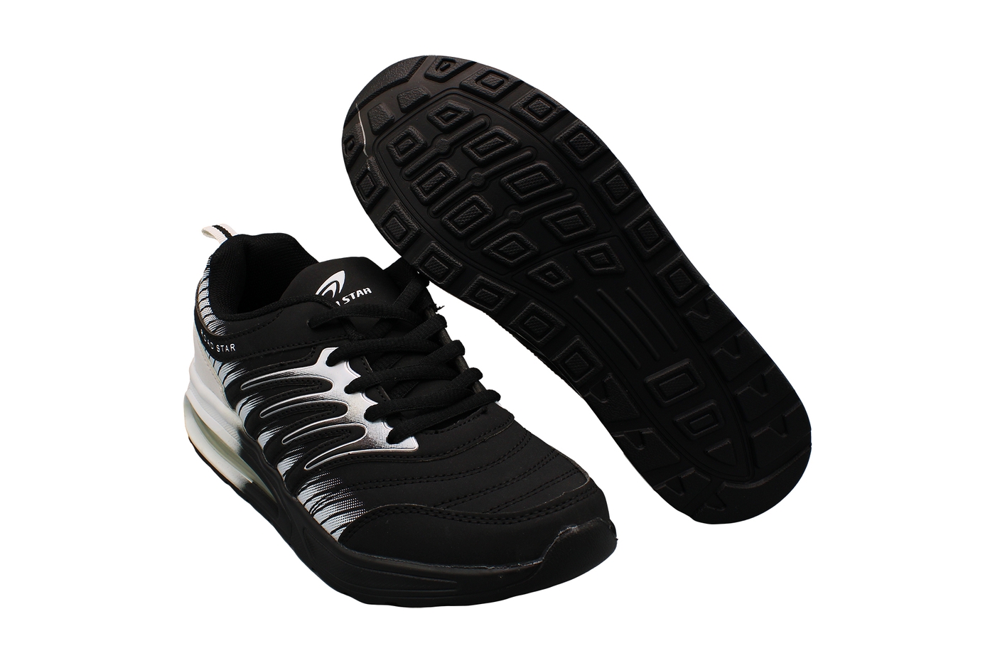 Planets 147 Sneaker für Damen & Herren in Schwarz/Weiß – Ansicht 5