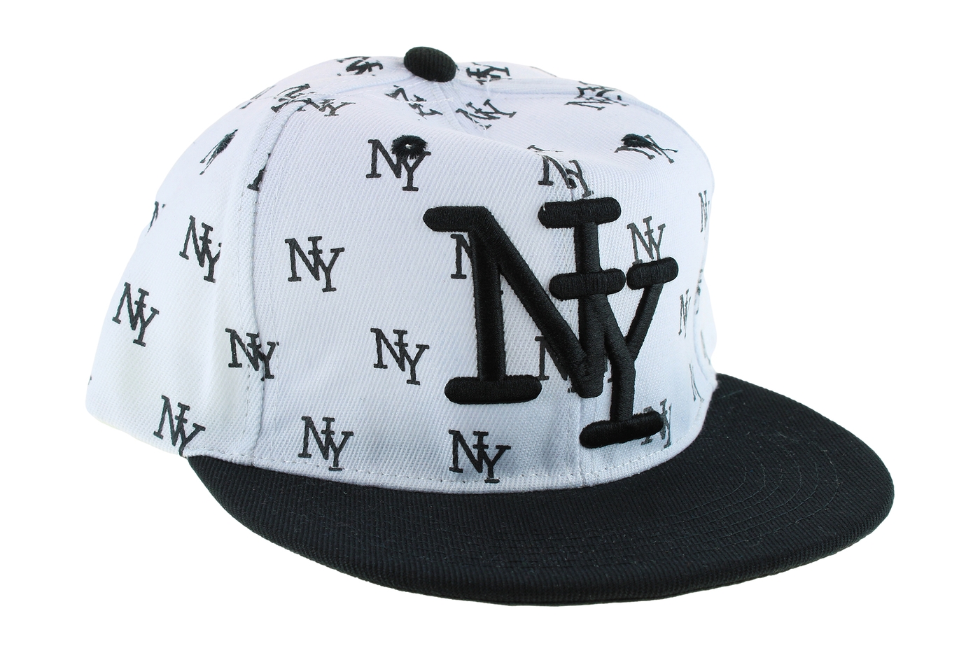 Planets Cap 019 NY Basecap in Weiß – Ansicht 1