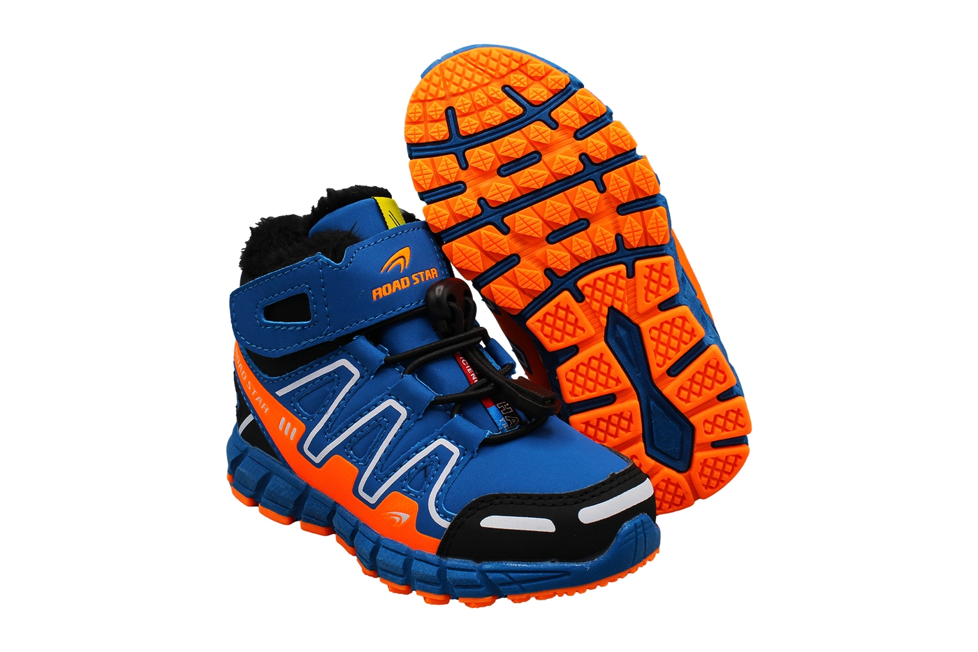 Planets 856 Winterschuh für Kinder in Blau/Orange – Ansicht 5