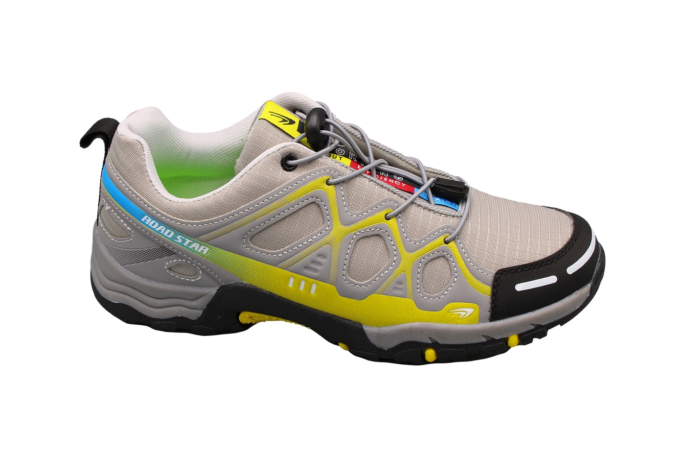 Planets 237 Sneaker für Damen & Herren in Grau/Gelb – Ansicht 3