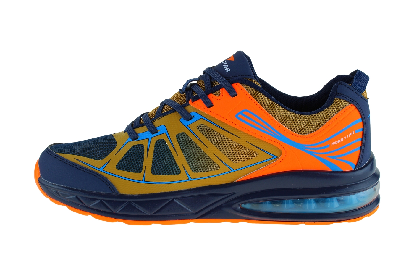 Planets 218 Sneaker für Damen & Herren in Braun/Orange – Ansicht 4
