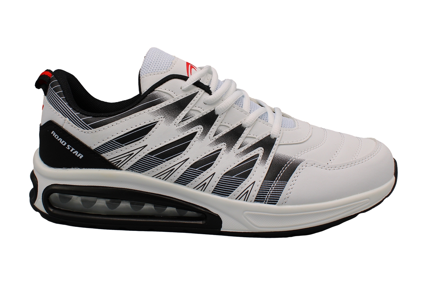 Planets 206 Sneaker für Damen & Herren in Weiß/Schwarz – Ansicht 3