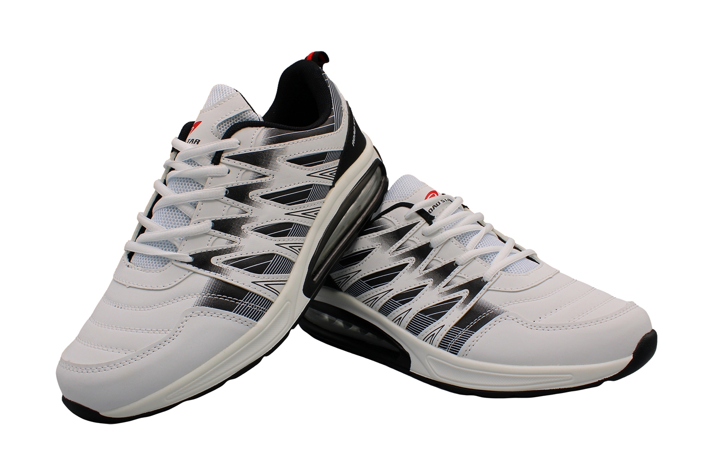Planets 206 Sneaker für Damen & Herren in Weiß/Schwarz – Ansicht 6