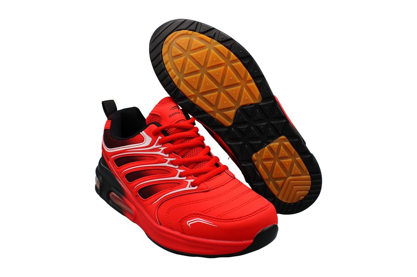 Planets 894 Sneaker für Damen & Herren in Rot/Schwarz – Ansicht 5