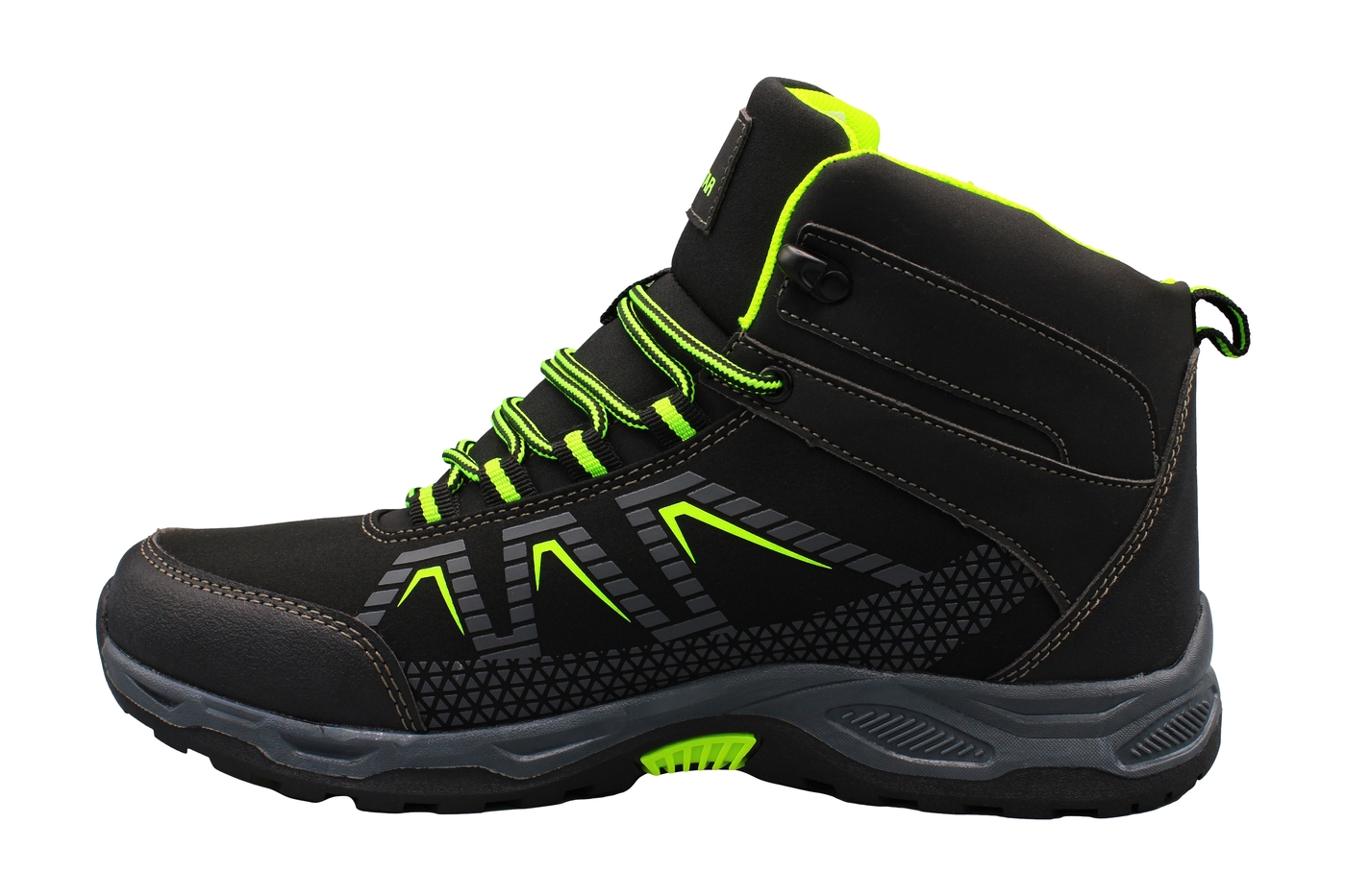 Planets 377 Winterschuh für Damen & Herren in Schwarz/Grün – Ansicht 4