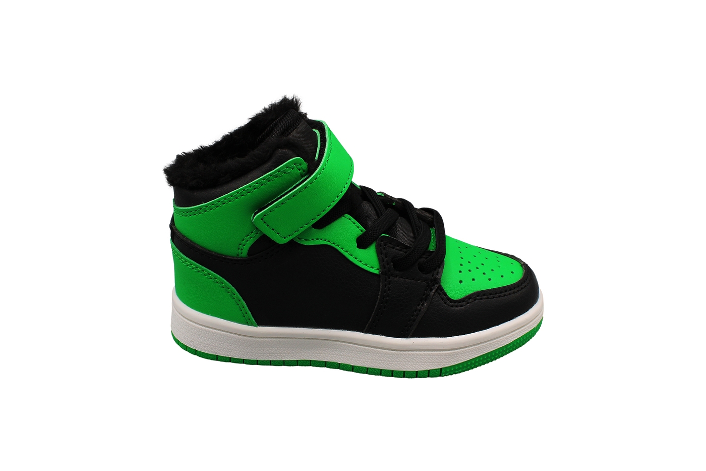 Planets 257 Winterschuh für Kinder in Schwarz/Grün – Ansicht 3