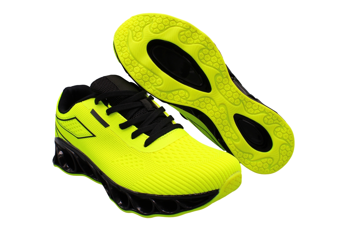 Planets 030 Sneaker für Damen & Herren in Schwarz/Gelb – Ansicht 10