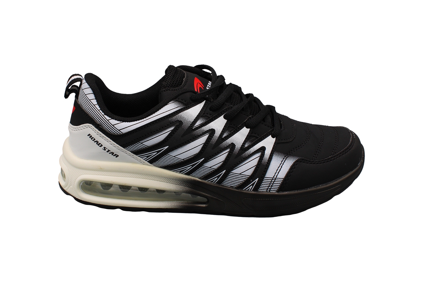 Planets 836 Sneaker für Damen & Herren in Schwarz/Weiß – Ansicht 3