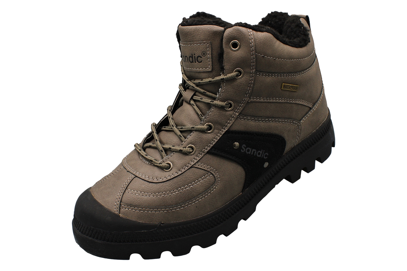 Planets 369 Winterschuh für Herren in Grau – Ansicht 1