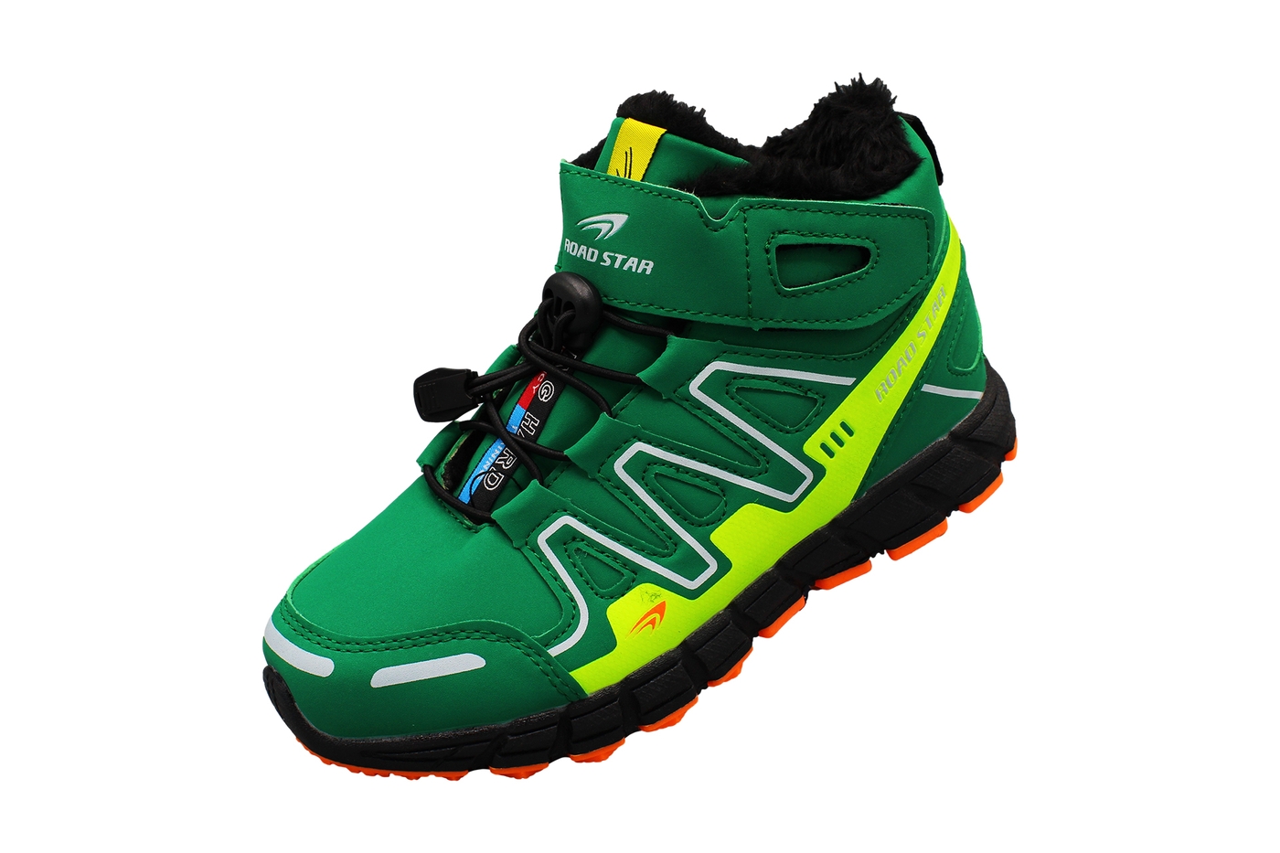 Planets 897 Winterschuh für Kinder in Grün/Weiß – Ansicht 1