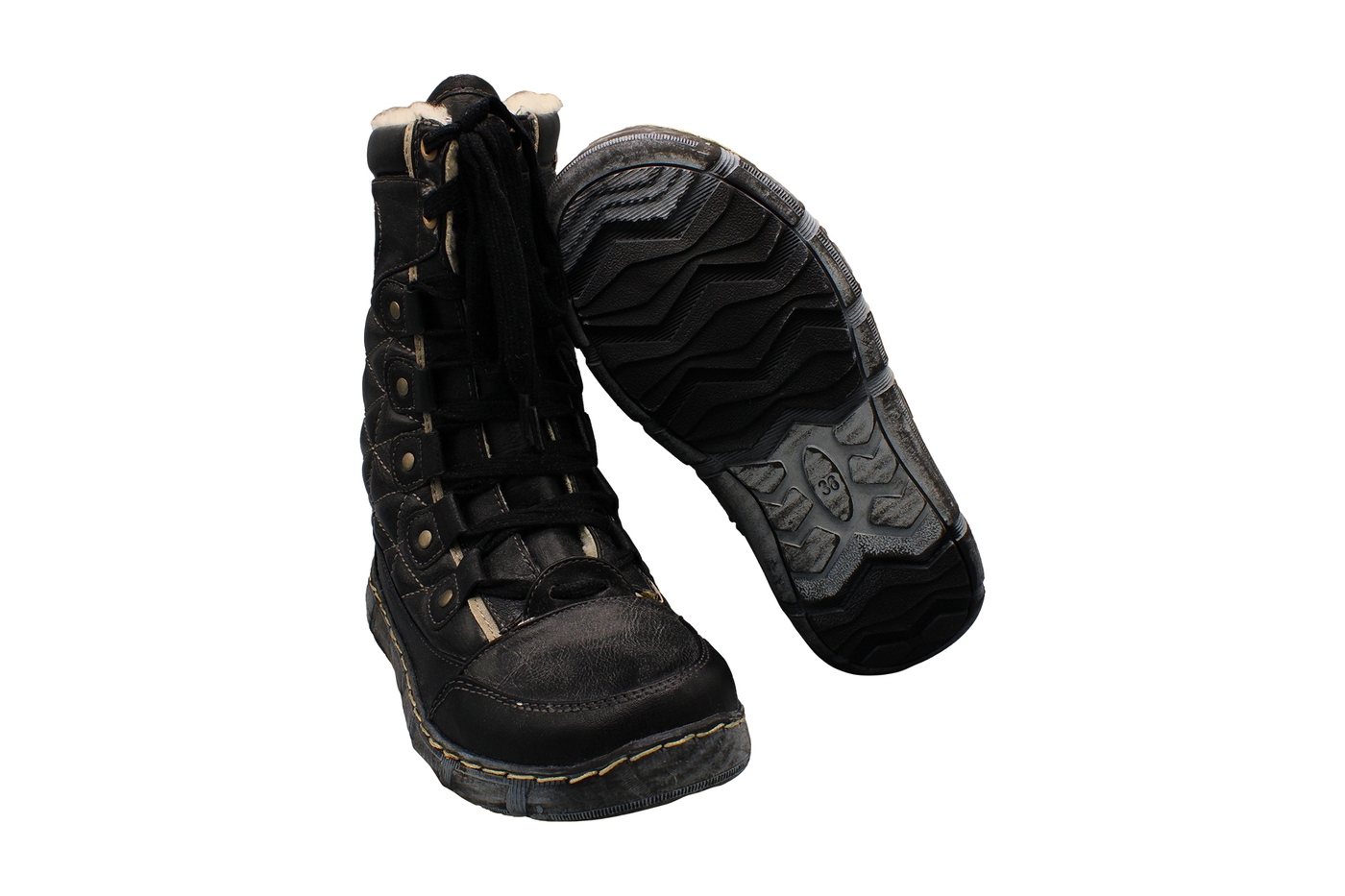 Planets 050 Winterschuh für Damen in Schwarz – Ansicht 5