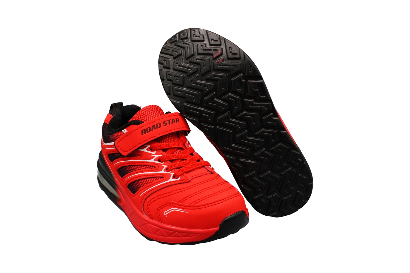 Planets 358 Sneaker für Kinder in Rot/Schwarz – Ansicht 5