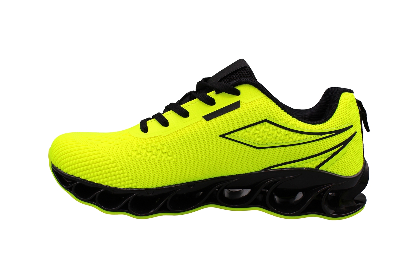 Planets 827 Sneaker für Damen & Herren in Grün/Schwarz – Ansicht 4