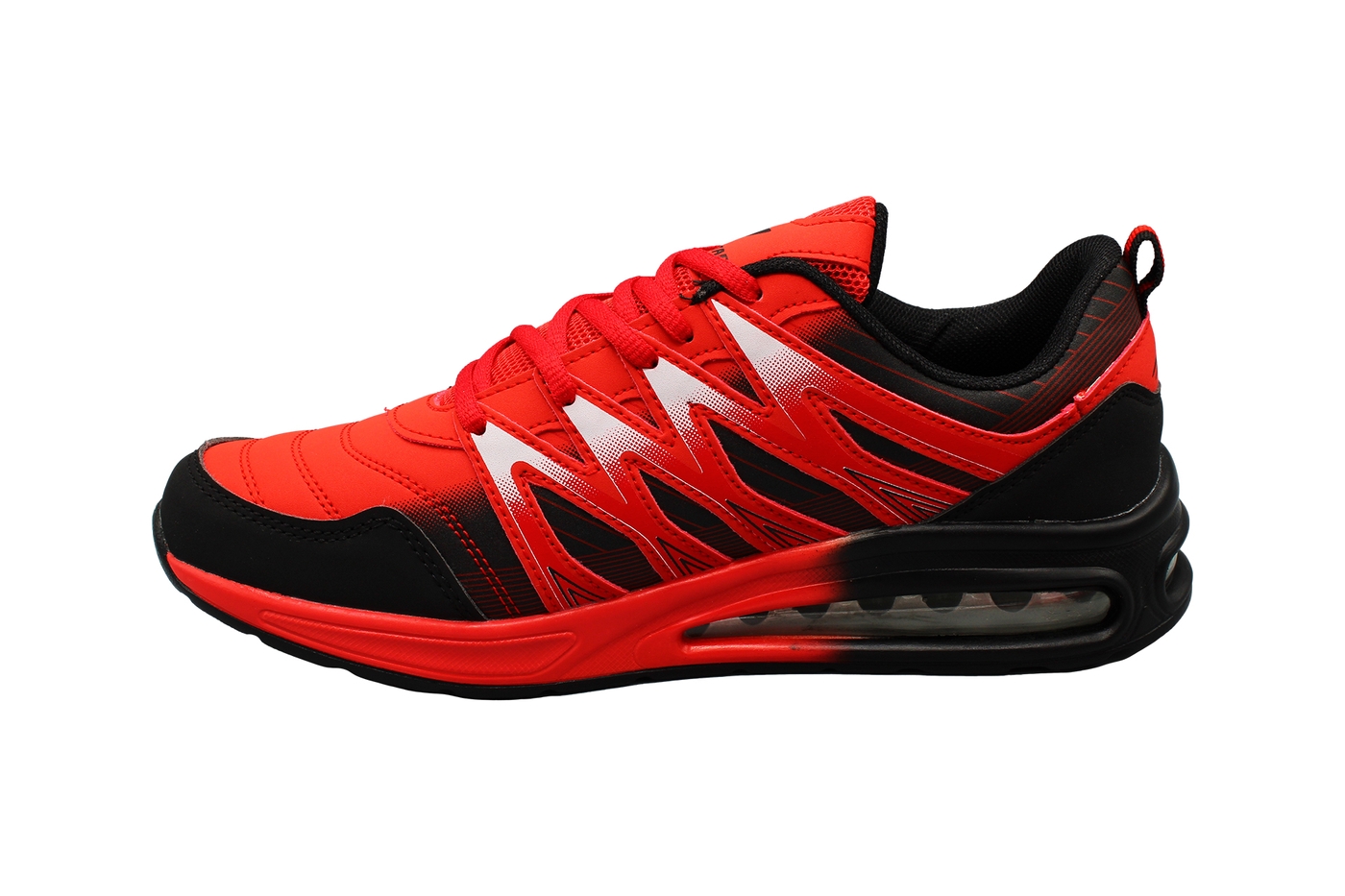 Planets 814 Sneaker für Damen & Herren in Rot/Schwarz – Ansicht 4